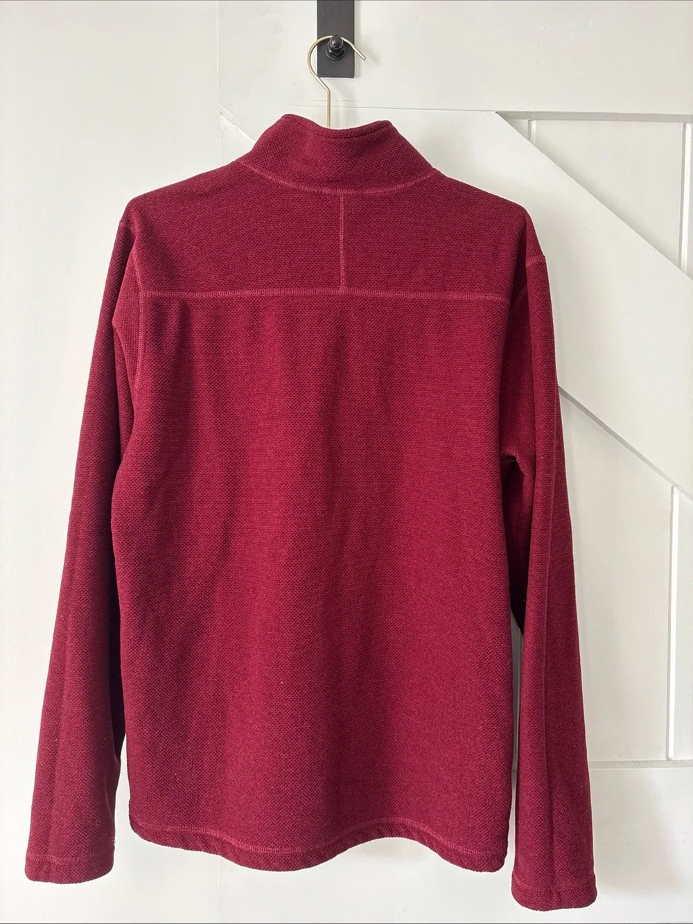 The North Face Men’s Textured Cap Rock Fleece Quarter Zip Fleece Medium